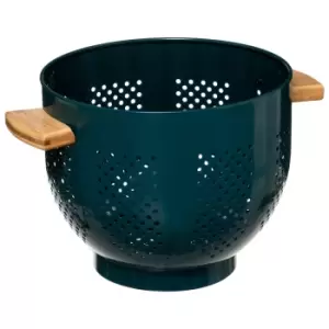 image of Modern 20cm Colander Teal (Blue)