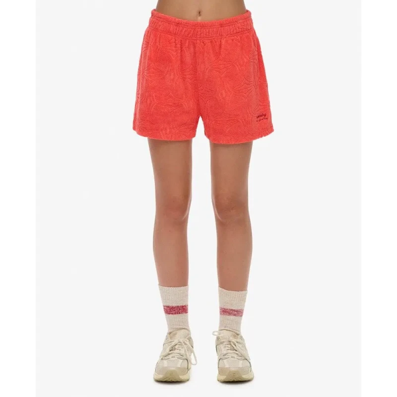 Image of Superdry Short sponge country club womens Superdry Rose Female L