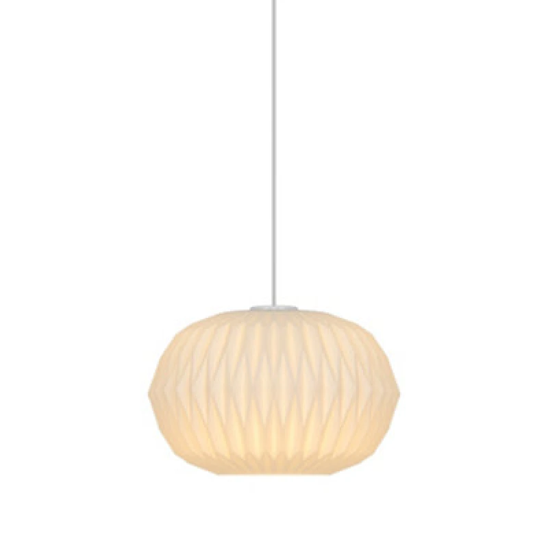 Image of Nordlux Aviana Indoor Pendant Light White Glass E27 Diffused - Mains Powered, Ip20