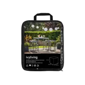 Ivyline Waterproof Square Furniture Set Cover In Eco-friendly Material H:110.5cm x W:107.5 Cm