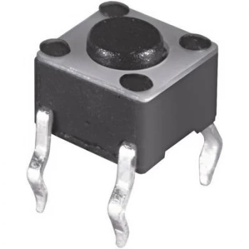 Image of Namae Electronics JTP 1130L Pushbutton 12 Vdc 0.05 A 1 x OffOn momentary