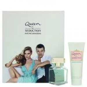 Image of Antonio Banderas Queen of Seduction Gift Set 80ml Eau de Toilette + 75ml Body Lotion