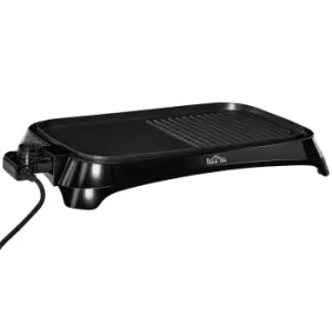 Image of HOMCOM 800-109V70 1600W Non-stick Teppanyaki Grill - Black
