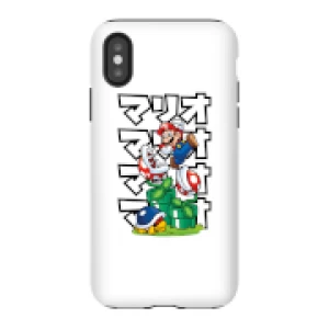 image of Nintendo Super Mario Piranha Plant Japanese Phone Case - iPhone X - Tough Case - Gloss