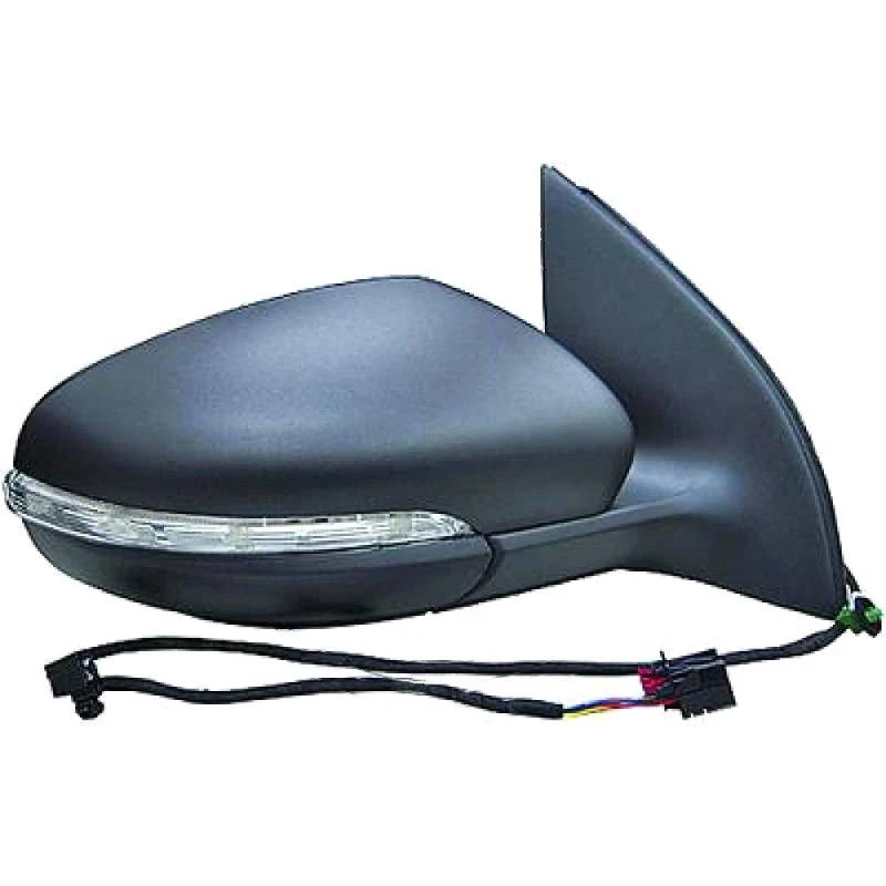 Image of DIEDERICHS 2215124 Wing mirror Right, Heatable, primed Outside Mirror (50)