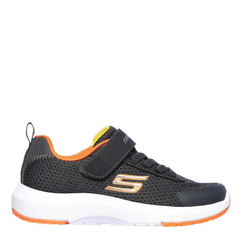 Image of Skechers Dyna Tread Childrens Trainers Grey/Orange male C10 (27.5)