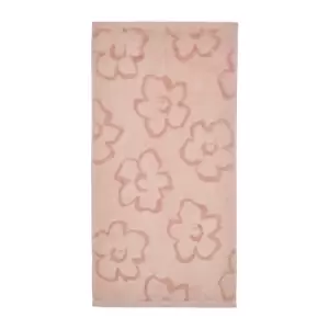 Image of Ted Baker Magnolia Hand Towel, Soft Pink