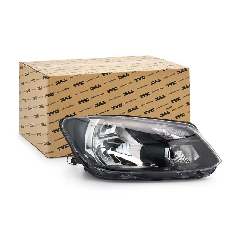 Image of TYC 20-12473-15-2 Headlights P21/5W, with electric motor, Right Headlight (259)
