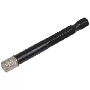 image of Sealey DBD8H Diamond Drill Bit Hex Ø8mm