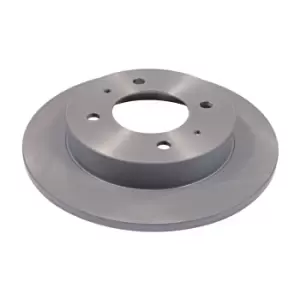 Image of Blue Print Pair of Solid Painted Brake Disc Rotor ADG04314 fits REAR