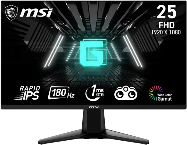 image of MSI 24.5" G255F Full HD Gaming LCD Monitor