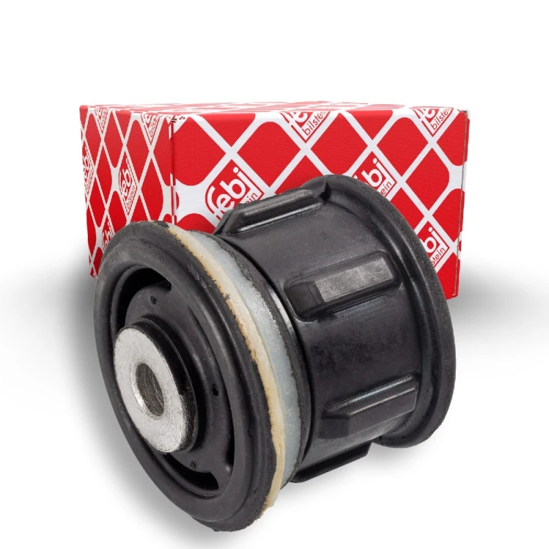 Image of FEBI BILSTEIN 09816 Axle Bushes Rear Axle Right Elastomer Hub Carrier Bush (1080)
