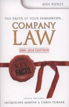 Image of Company Law by Ann Ridley Book