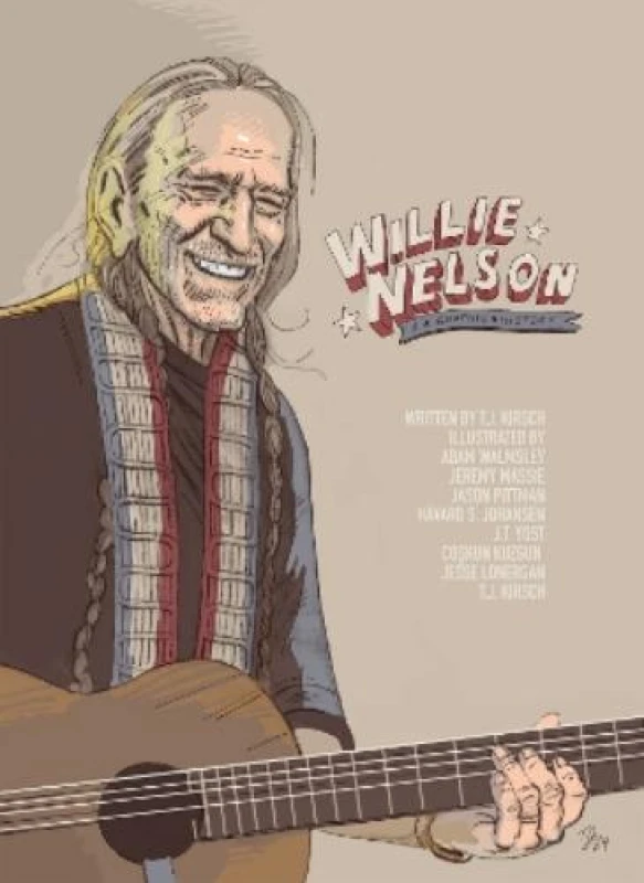 Image of Willie Nelson: A Graphic Biography Paperback / softback