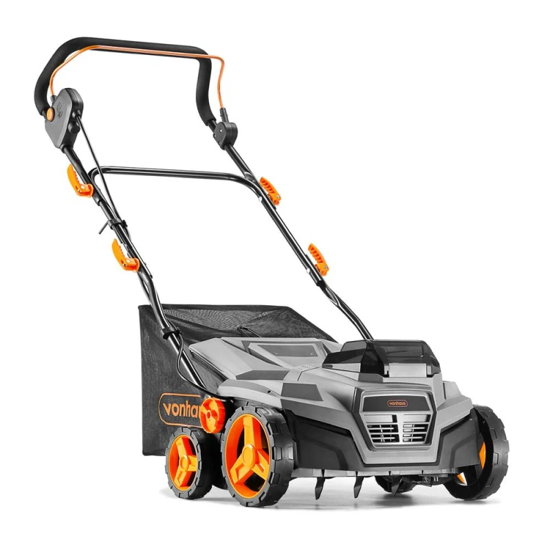 Image of VonHaus 40V Cordless Lawn Scarifier in Grey Grey Unisex