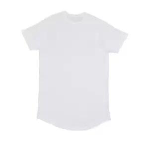 image of Mantis Mens Long Length T-Shirt (S) (White)