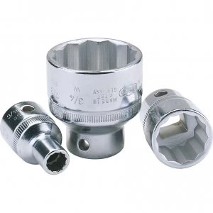 Image of Elora 1/2" Drive Bi Hexagon Socket Whitworth 1/2" 1/4"