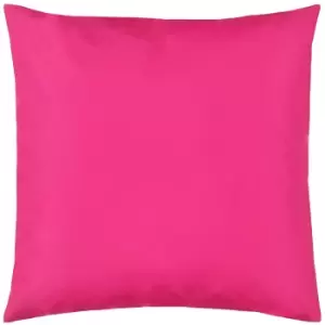 image of Plain Outdoor Cushion Pink / 43 x 43cm / Cover Only