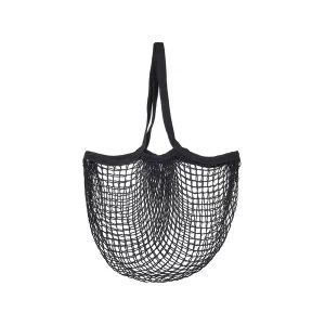 image of Sass & Belle Black String Shopper Bag