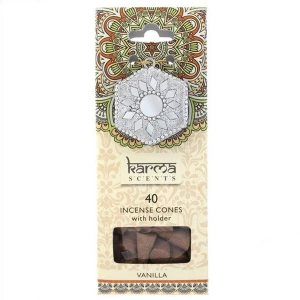 Karma Vanilla Incense Cones Gift Set