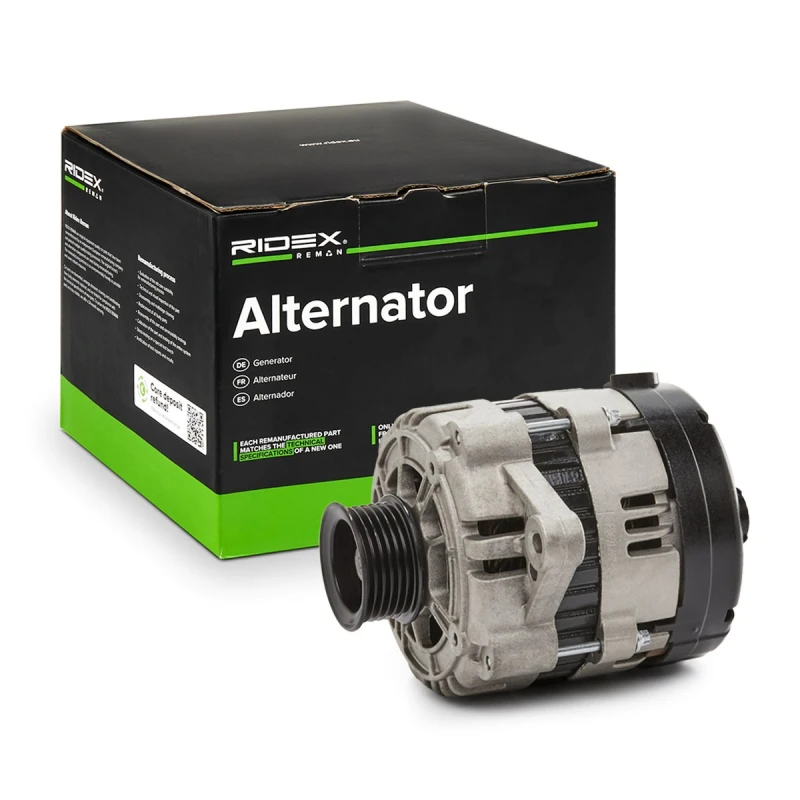 Image of RIDEX REMAN 4G0381R Generator Alternator Charging Current: 85A, Voltage: 12V Alternator (4)