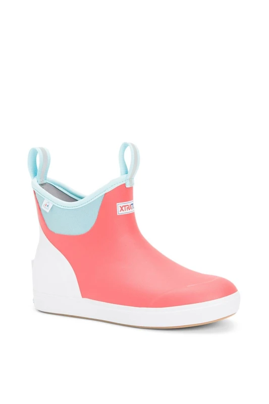 Image of Xtratuf Ankle Deck Boot Eco - Red Red 5 (39.5)