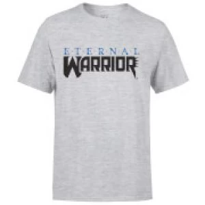 Valiant Comics Classic Eternal Warrior Logo T-Shirt - XL - Grey