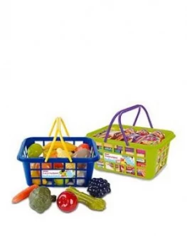 image of Casdon Twin Grocery Basket and Shopping