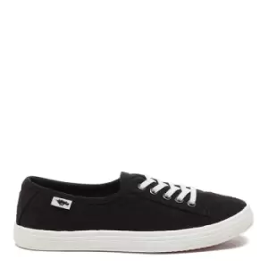 Image of Rocket Dog Chow Chow Black Elsie Eyelet Trainers