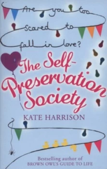 Image of The Self-Preservation Society by Kate Harrison Paperback
