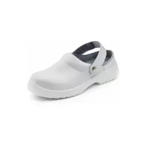 Image of Micro fibre slipper w 08 - White - White - Click