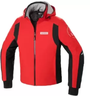 Image of Spidi Armor H2Out, black-red Size M black-red, Size M