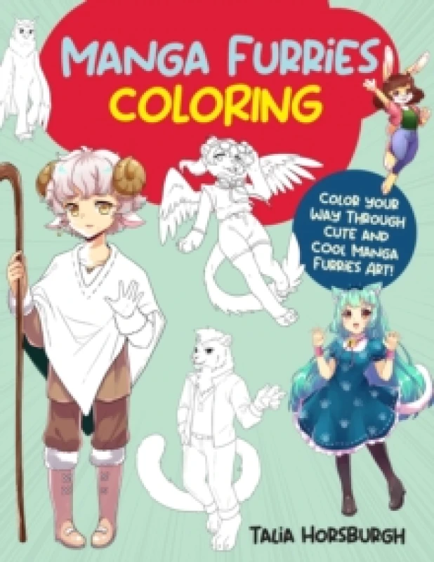 Image of Manga Furries Coloring. Paperback. By Talia Horsburgh Books