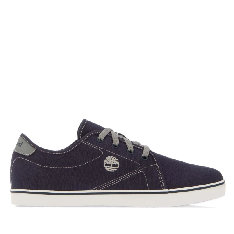 Image of Timberland Skape Park Basic Low Lace Trainers - Blue Blue 10.5