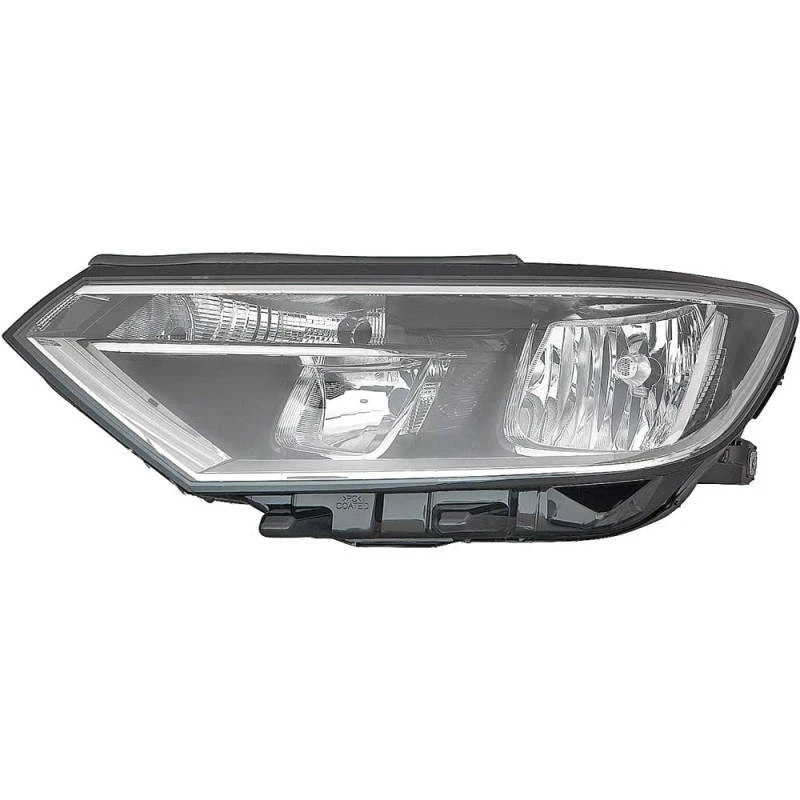 Image of DIEDERICHS 2249981 Headlights H7/H9, Left, with motor for headlamp levelling, Halogen Headlight (259)