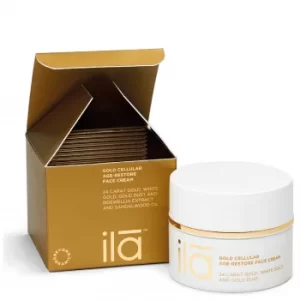 Image of Ila-Spa Gold Cellular Age-Restore Face Cream 50g