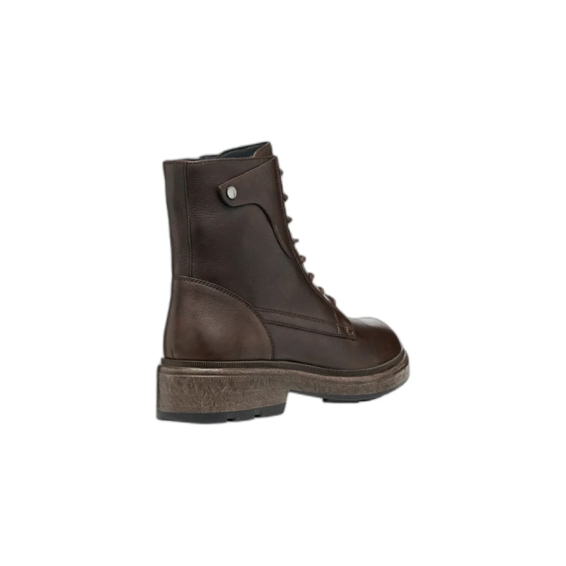 Image of Geox Lace-up ankle boots For Her Geox Swelen Marron Female 36,5