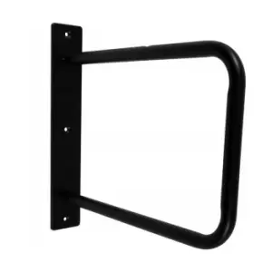 image of GTV Shelf Support Wall Mounted Brackets 22 x 23cm Black Colour, Pack of 1