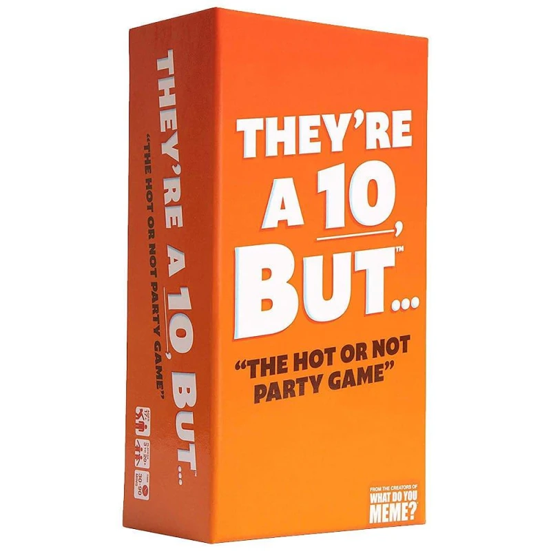 Image of What Do You Meme They are a 10 But - White White One Size