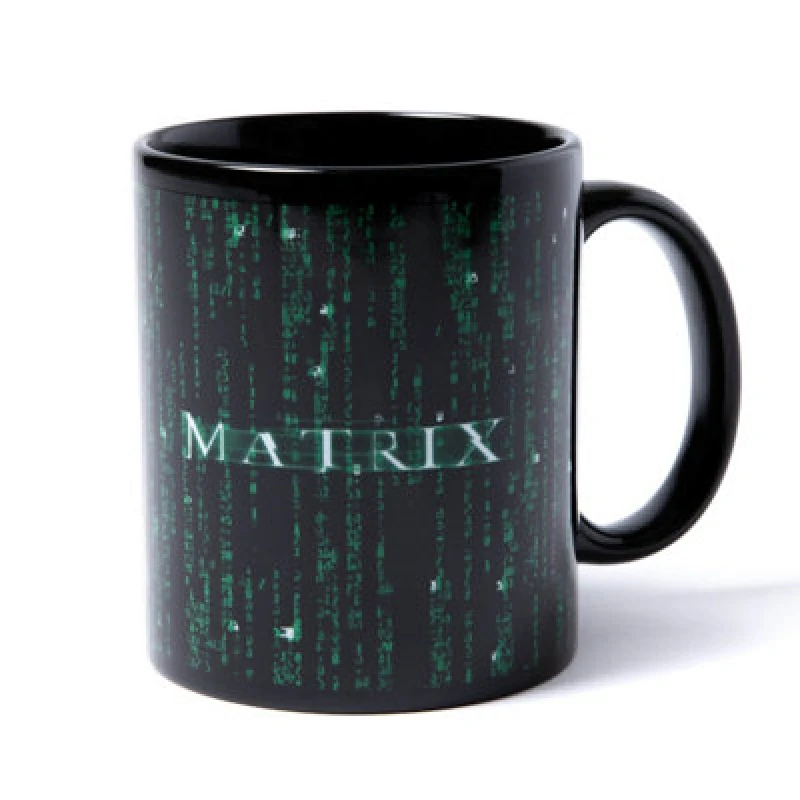Image of The Matrix The Matrix Official Code Mug - Black One Size Unisex 5056762888306