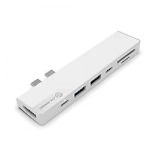 image of Alogic USB-C MacBook Dock Nano Gen 2 Space Grey