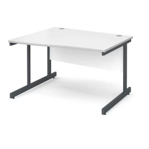 Image of Dams Contract Left-Hand Wave Desk