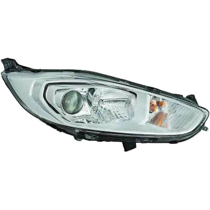 Image of DIEDERICHS 1405182 Headlights Priority Parts H1/H7, Right, with motor for headlamp levelling Headlight (259)