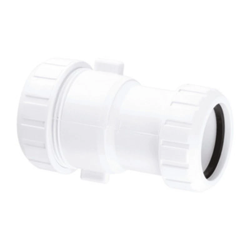 Image of McAlpine T28L 1.5" Surefit x Multifit Straight Connector White
