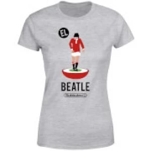 Image of Subbuteo EL Beatle Womens T-Shirt - Grey - 4XL