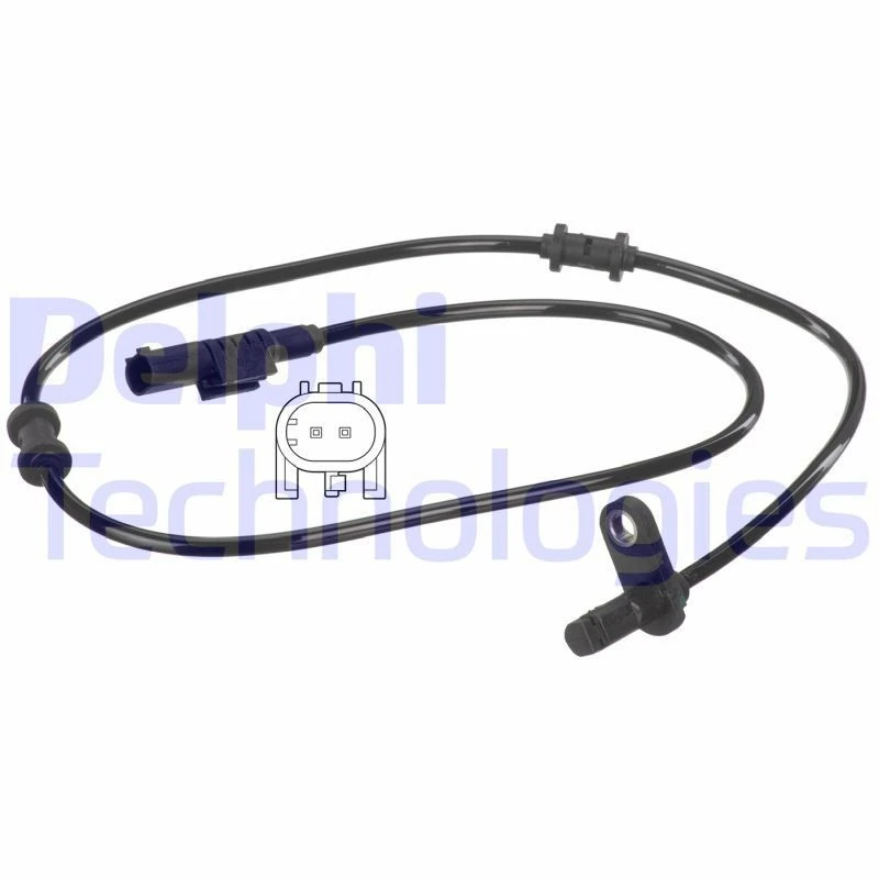 Image of DELPHI ABS sensor DELPHI SS20497