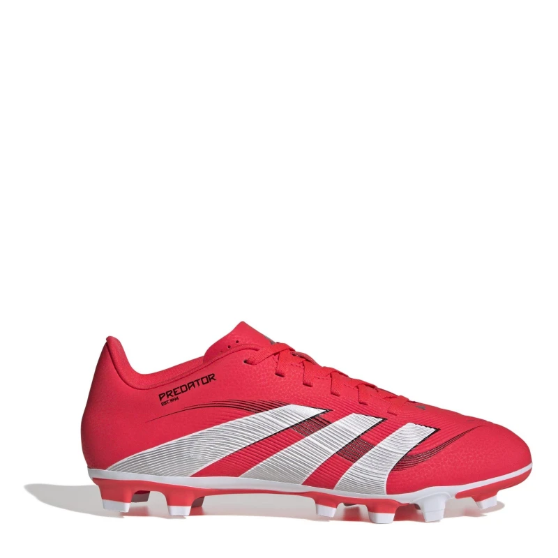 Image of adidas Predator Club Firm Ground Football Boots Red/White male 9.5 (44)