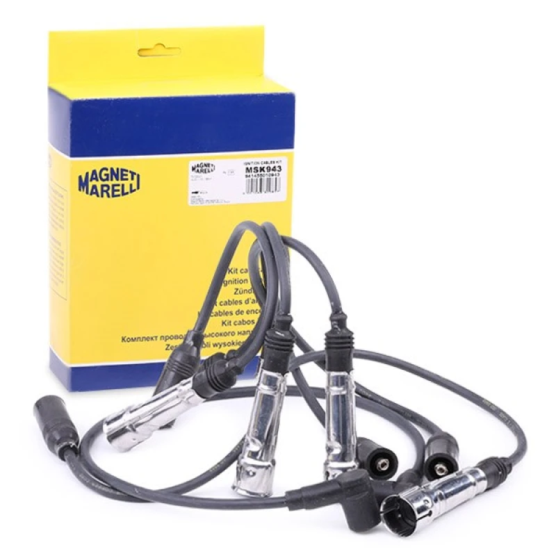 Image of MAGNETI MARELLI 941455010943 Ignition Lead Set Ignition Cable Kit (685)