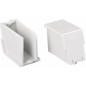 Image of DIN rail casing filler plug 17.6 Polycarbonate PC Light gr