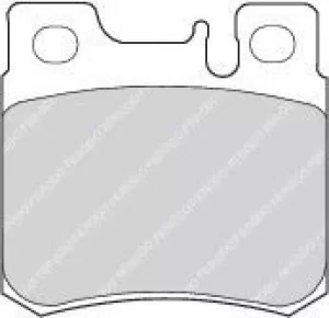 Image of Ferodo FDB644 Brake Pad Set Rear Axle Premier Car